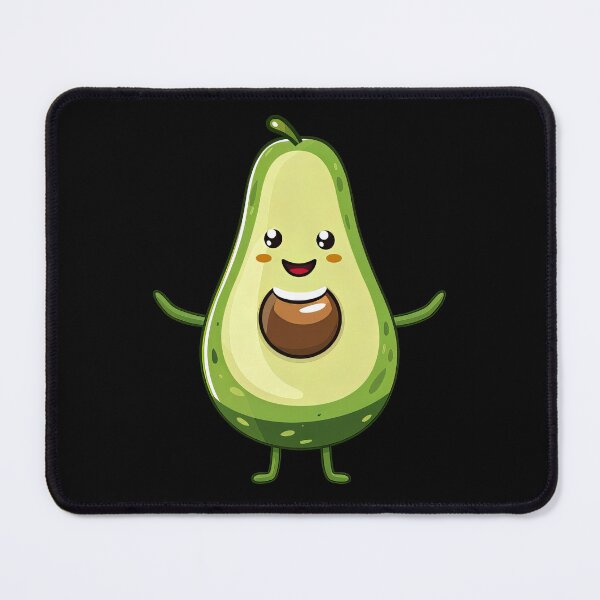 Artikelvorschau, Süße lächelnde Avocado – Lustige gesunde Lebensmittelkunst entworfen und verkauft von EmiBarDesign.