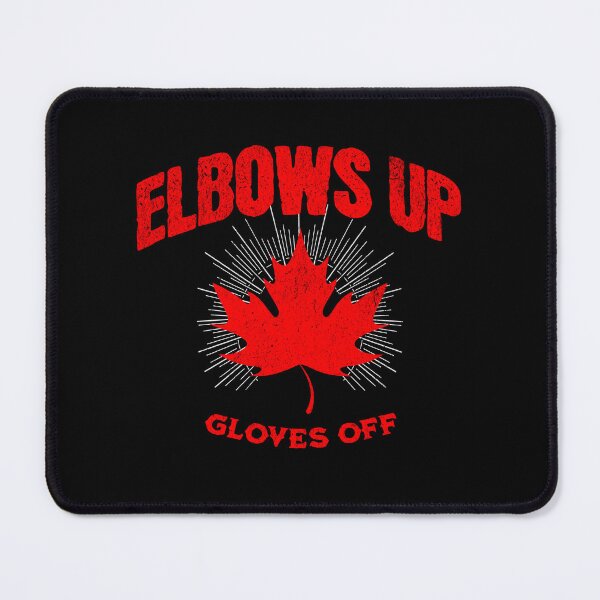Item preview, Canadian Elbows Up Gloves Off Red Canada Maple Leaf designed and sold by TheTrendsDesk.