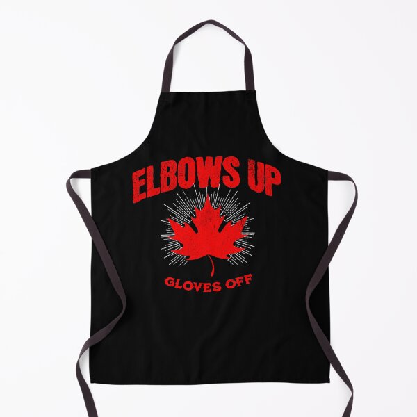 Item preview, Canadian Elbows Up Gloves Off Red Canada Maple Leaf designed and sold by TheTrendsDesk.