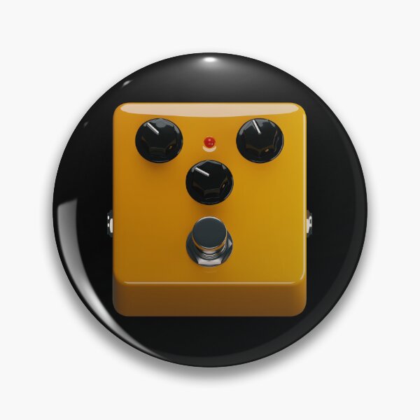 Item preview, Vintage Guitar Effect Pedal Illustration designed and sold by trepiu.