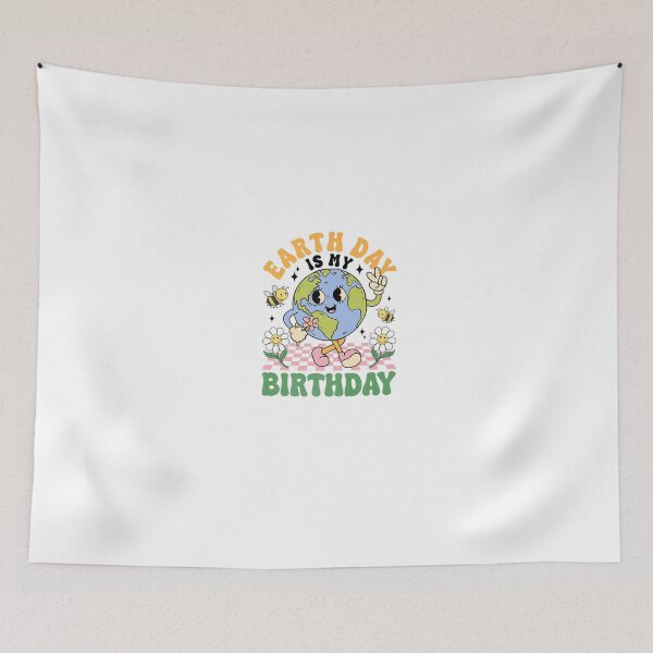 Item preview, Groovy Earth Day Is My Birthday Earth Planet Environment designed and sold by artcultreone.