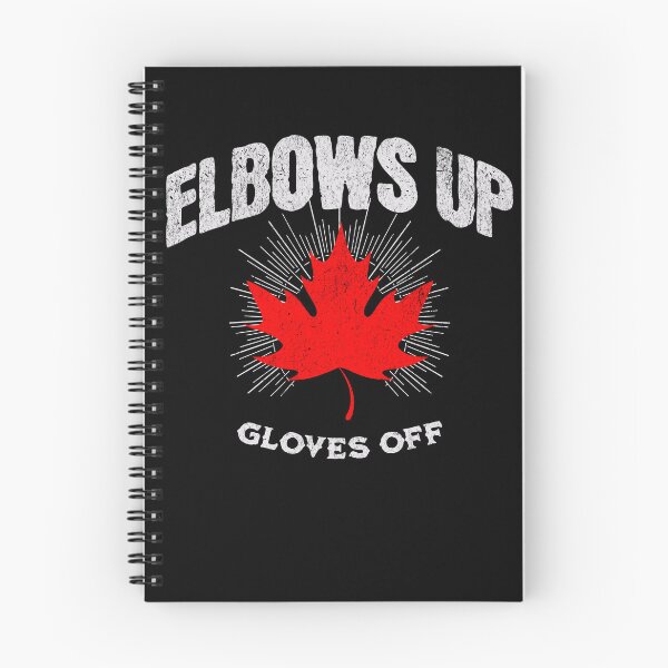 Item preview, Canadian Elbows Up Gloves Off Canada Maple Leaf designed and sold by TheTrendsDesk.
