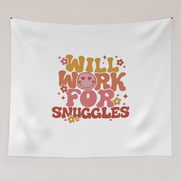 Item preview, Will Work for Snuggles – Vintage Neonatal Nurse Gift designed and sold by StemMerch247.