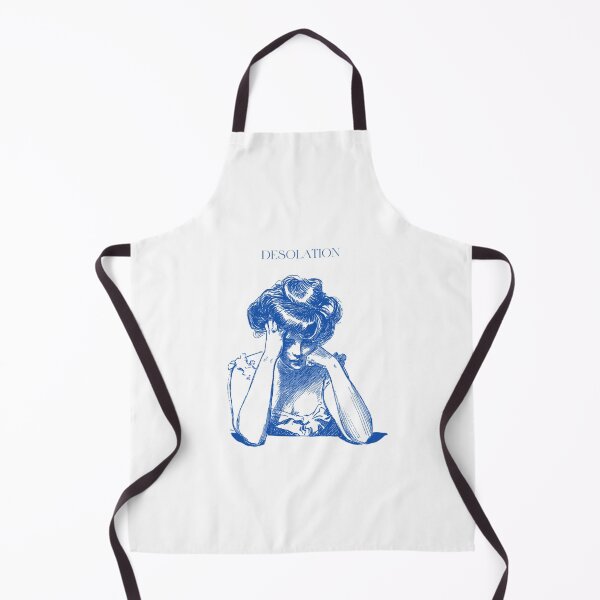Item preview, Desolation T-Shirt - Lonely Lady in Soft Blue designed and sold by GorinART.