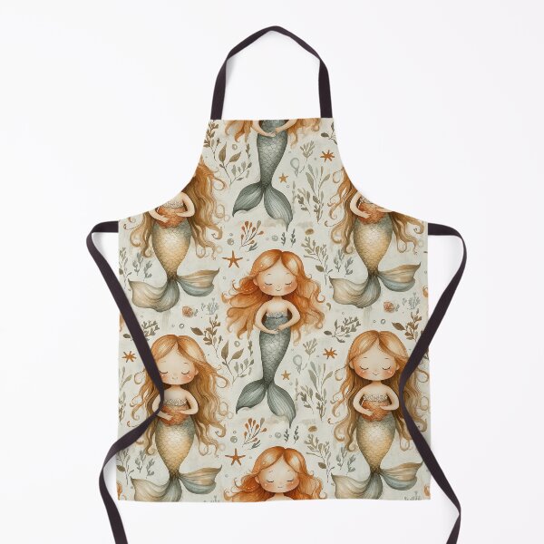 Item preview, Beautiful watercolor-style mermaid design with a serene, magical feel designed and sold by Seeding Serendipity.