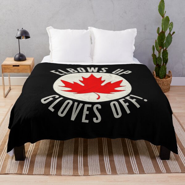 Item preview, Canada Elbows Up Gloves Off Canadian Maple Leaf designed and sold by TheTrendsDesk.