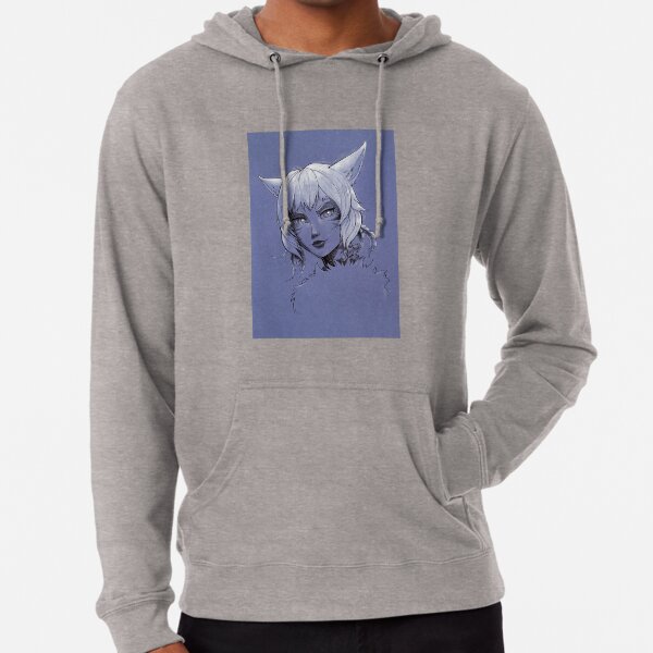 Item preview, Y'shtola Monochrome Portrait designed and sold by Lynzendra.