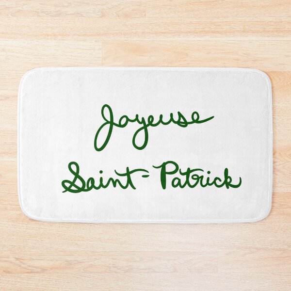 Item preview, Happy Saint Patrick’s Day in French designed and sold by abeink.