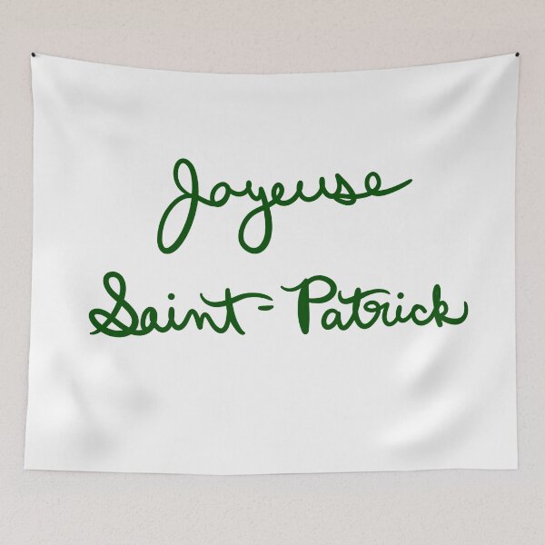Item preview, Happy Saint Patrick’s Day in French designed and sold by abeink.