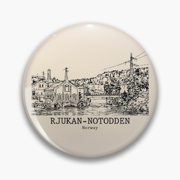 Item preview, Rjukan-Notodden - Norway designed and sold by Lakeric Cityscapes.