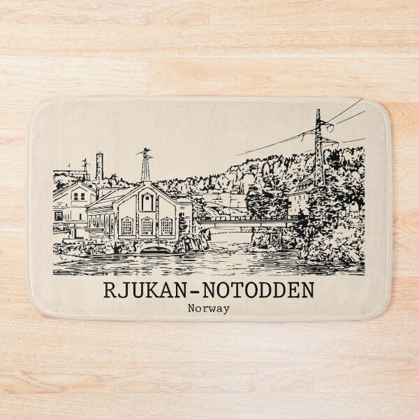 Item preview, Rjukan-Notodden - Norway designed and sold by Lakeric Cityscapes.