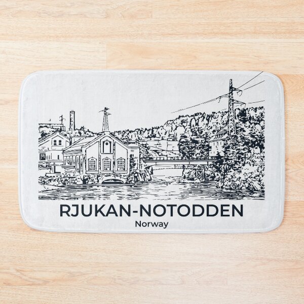 Item preview, Rjukan-Notodden - Norway designed and sold by Lakeric Cityscapes.