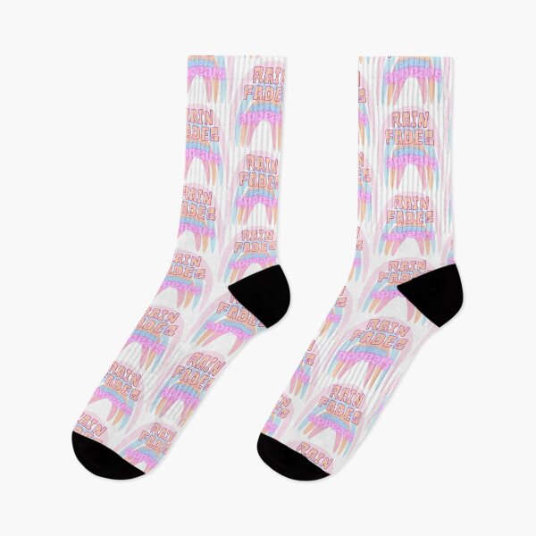 Item preview, Rain Fades Rainbow Appears Gentle White Pastel Shades designed and sold by SplashTastic.