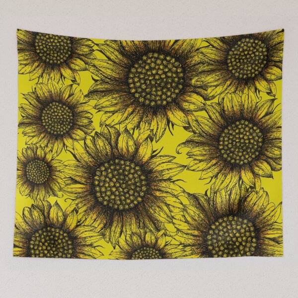Item preview, Big Yellow Sunflowers Blooming designed and sold by Flower Magic .