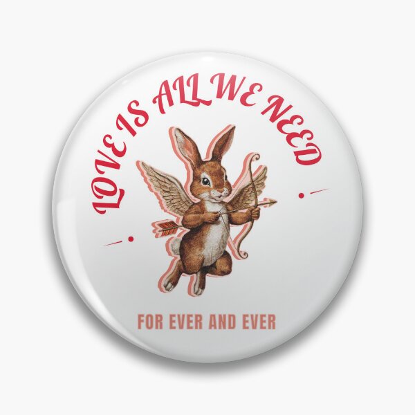 Item preview, Love is all we need_Cupid rabbit designed and sold by FORPOTATOPARTY.