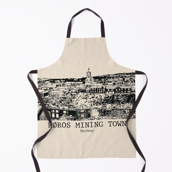 Item preview, Røros Mining Town - Norway designed and sold by Lakeric Cityscapes.