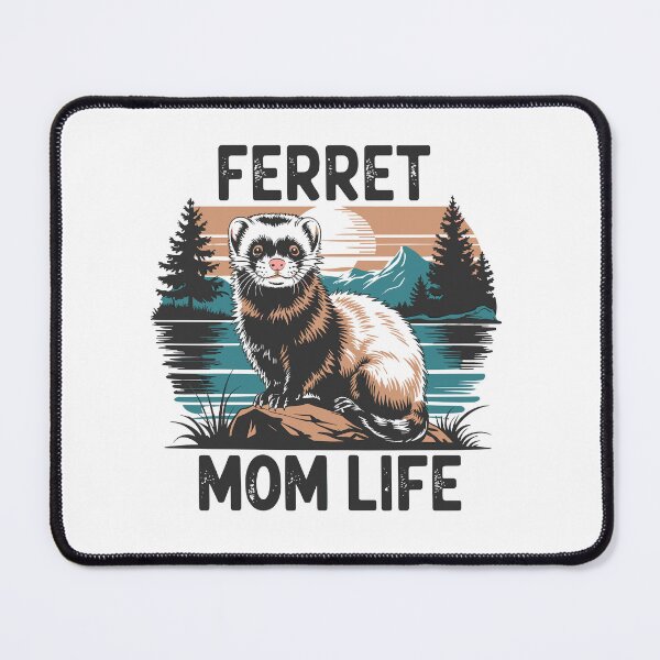 Item preview, Ferret Mom Life Vintage Sunset designed and sold by Taans-Creation.