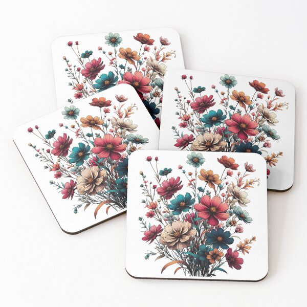 Item preview, Minimalist Wild Flower designed and sold by DogArtGallery.
