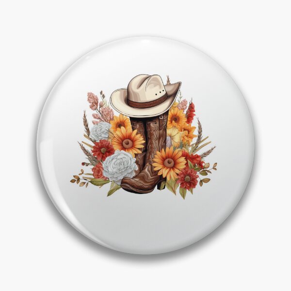 Item preview, Western Cowgirl T-Shirt | Cowboy Boots & Hat Floral Design | Country Rodeo Tee | Rustic Sunflower Western Shirt | Farm Life Aesthetic designed and sold by paknapat.