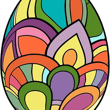 Artwork thumbnail, Easter egg V1 - Pattern by RWT-Design