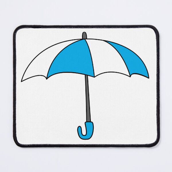 Item preview, Blue and white umbrella designed and sold by Wolagno.