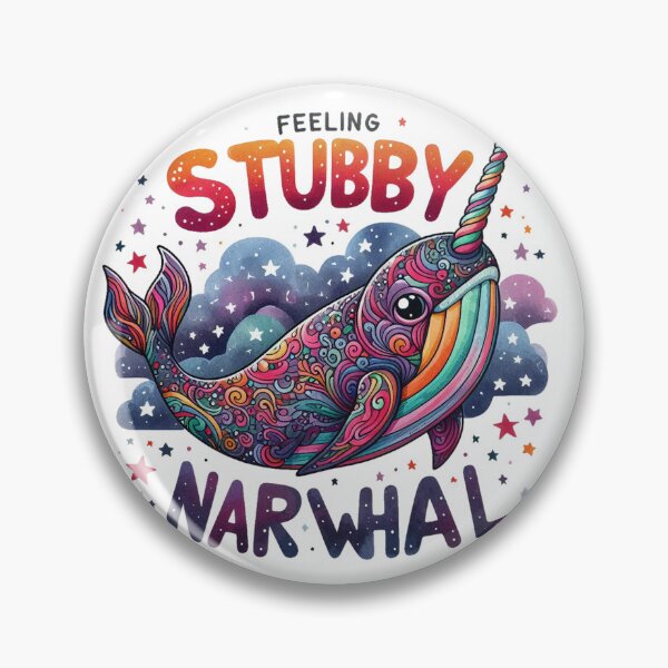 Item preview, Feeling Stubby Narwhal designed and sold by clintang.