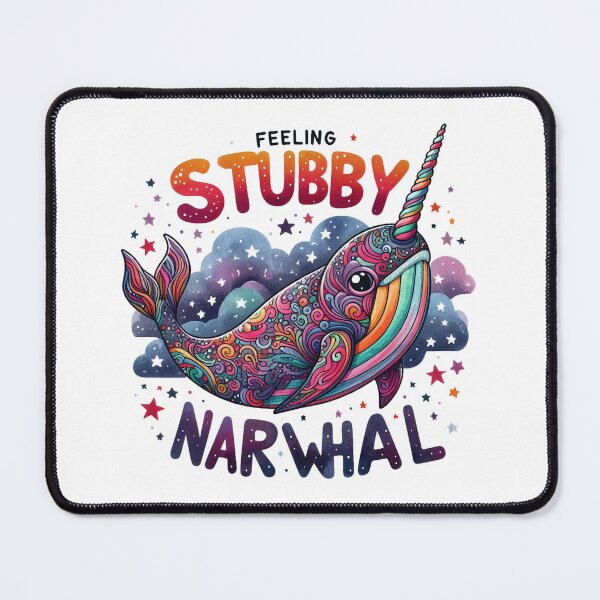 Item preview, Feeling Stubby Narwhal designed and sold by clintang.