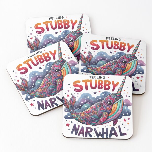 Item preview, Feeling Stubby Narwhal designed and sold by clintang.
