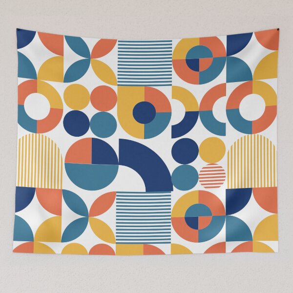 Item preview, Bauhaus Geometric Abstract Modern Design on a white background designed and sold by Andrey Prokopenko.