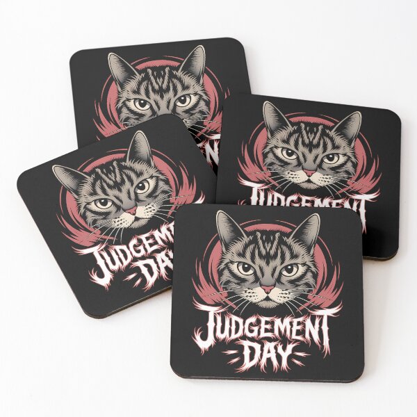 Item preview, Judgemental Cat Judgement Day designed and sold by CanSolo.