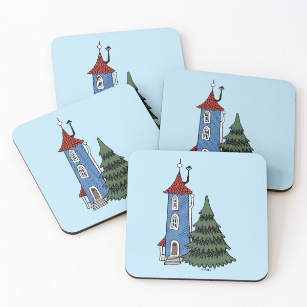 Item preview, Moomin Moomin House With Tree designed and sold by MoominStore.