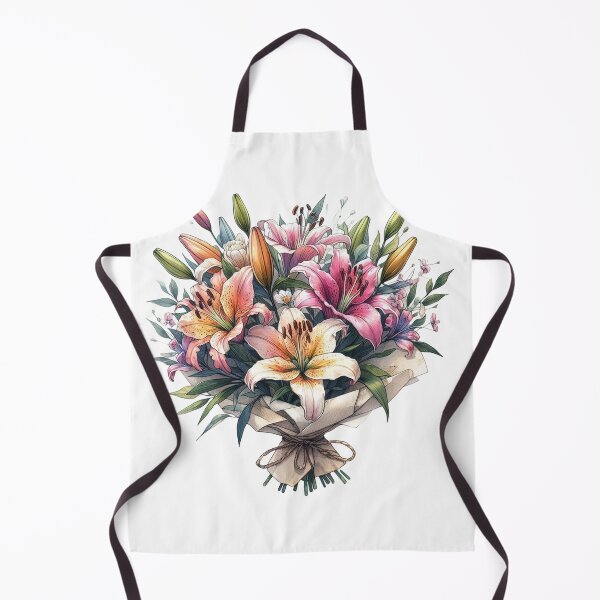 Item preview, Lilies Flower Bouquet designed and sold by clintang.