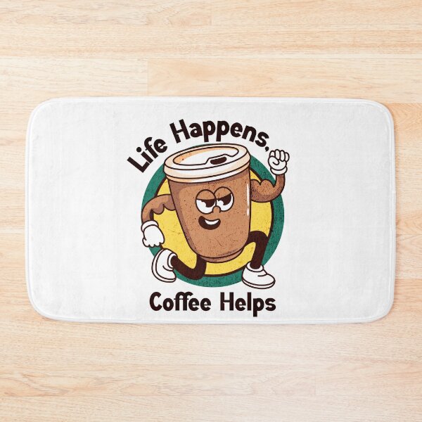 Item preview, Retro Cartoon Coffee designed and sold by Panda Creative Studio.