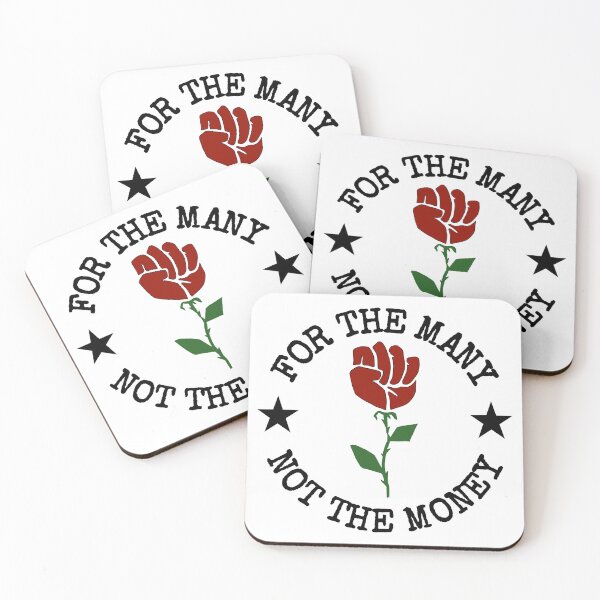 Item preview, For The Many Not The Money designed and sold by RockFireMerch.