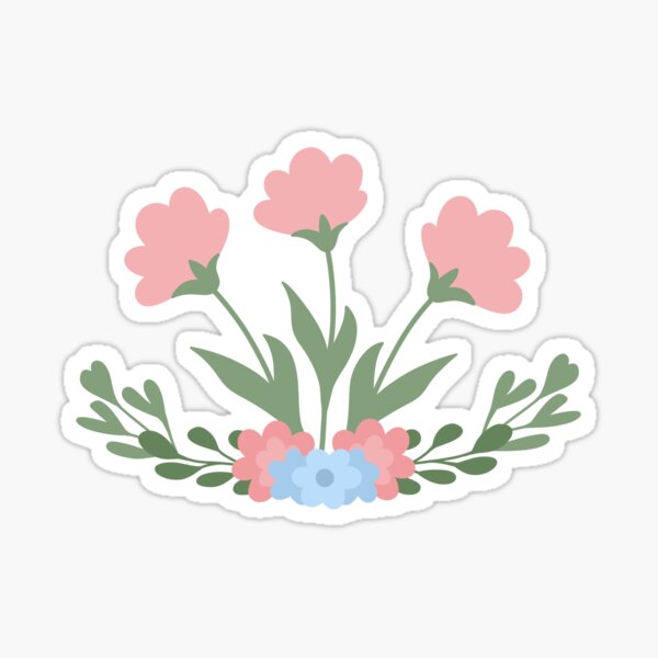 Item preview, Flower Arrangement With Leaves designed and sold by PixelPalmPrints.