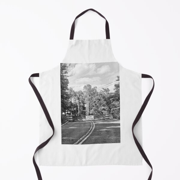 Item preview, The Road is Closed in Greyscale designed and sold by Quincy-Hedgehog.