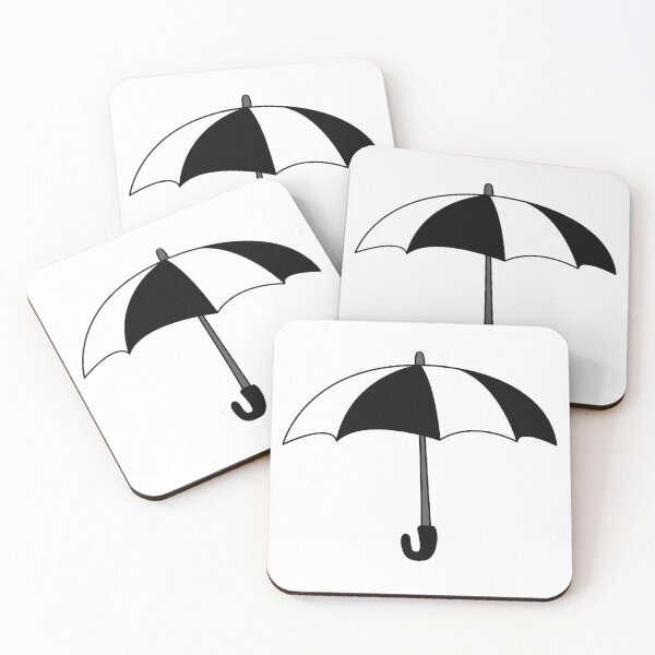Item preview, Black and white umbrella designed and sold by Wolagno.