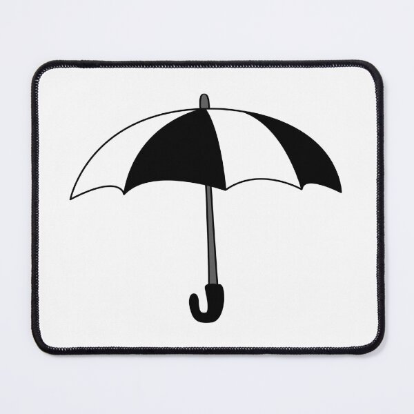 Item preview, Black and white umbrella designed and sold by Wolagno.