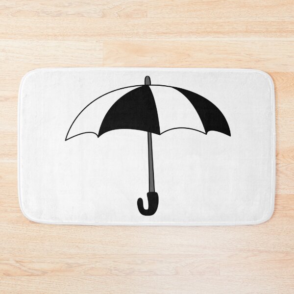 Item preview, Black and white umbrella designed and sold by Wolagno.