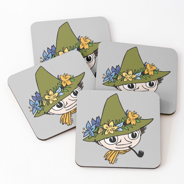 Item preview, Moomin Snufkin Pipe And Hat With Flowers designed and sold by MoominStore.