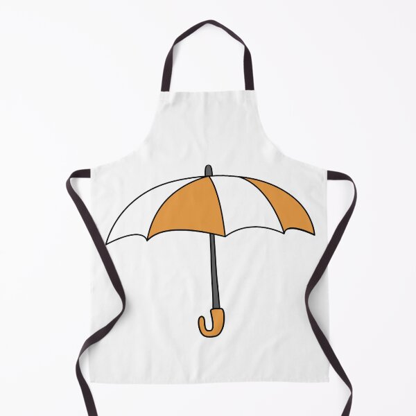 Item preview, Orange and white umbrella designed and sold by Wolagno.