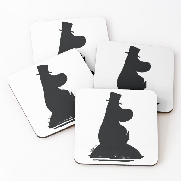 Item preview, Moomin Moominpappa Silhouette designed and sold by MoominStore.