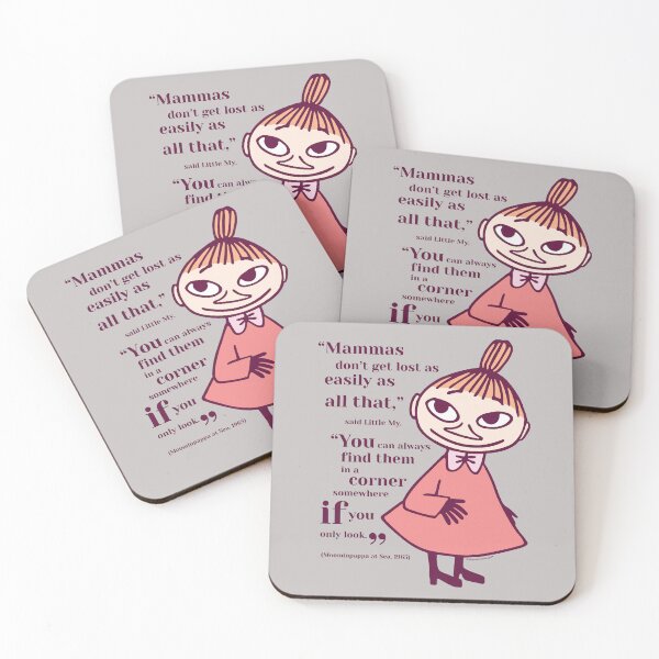 Item preview, Moomin Mammas Don't Get Lost Moominpappa At Sea Mymble Quote designed and sold by MoominStore.