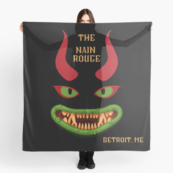 Aperçu de l'œuvre LE nain rouge, DETROIT, ME créée et vendue par DesignByMalwina.