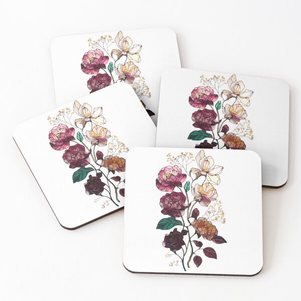 Item preview, Beautiful Stained Glass Spring Flowers Design designed and sold by DesignStudio135.