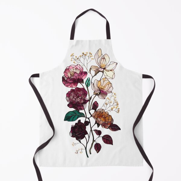 Item preview, Beautiful Stained Glass Spring Flowers Design designed and sold by DesignStudio135.