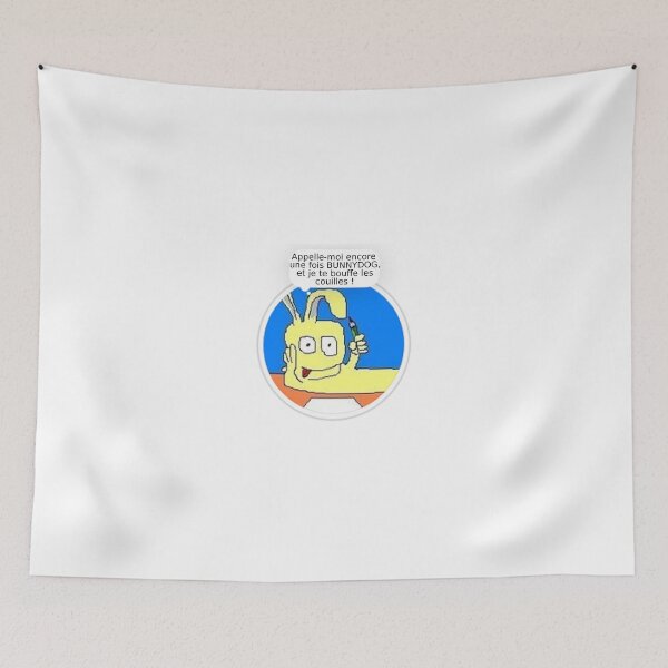 Item preview, Call me BUNNYDOG again and I'll eat your balls! designed and sold by lapinchien.