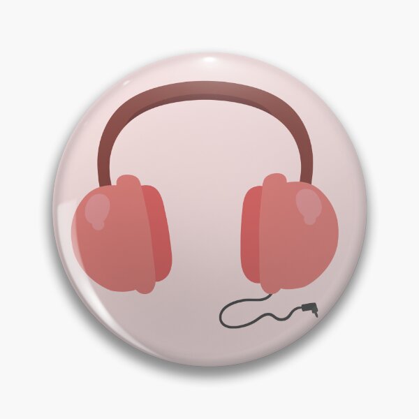 Item preview, Flat Design Headphones with Love designed and sold by AlginaPugachova.