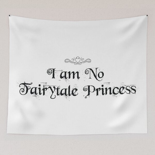 Item preview, I am No Fairytale Princess designed and sold by Candywrap Studio.