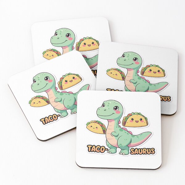 Item preview,  Taco-saurus: The Adorable Taco-Loving Dinosaur 2 designed and sold by anutash2020.